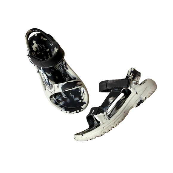 Teva Hurricane Drift Water Sandal In Huemix Black Swirl Size 7 - Picture 1 of 9